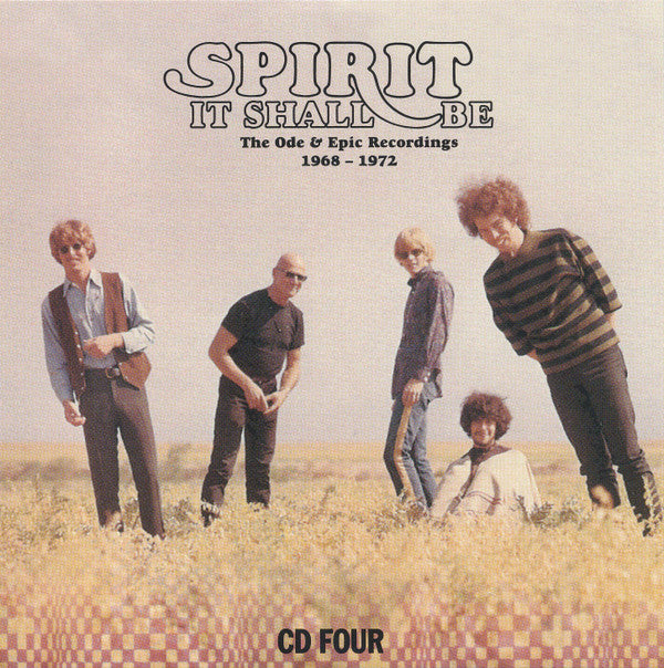Spirit (8) It Shall Be: The Ode &amp; Epic Recordings 1968-1972 *5XCD BOX* 5XCD BOX Near Mint (NM or M-) Near Mint (NM or M-)