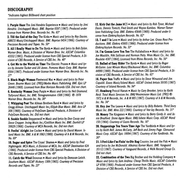 Various Classic Rock - Rock Renaissance *CD* CD Near Mint (NM or M-) Near Mint (NM or M-)