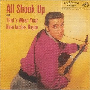 Elvis Presley All Shook Up 7" Very Good (VG) Excellent (EX)