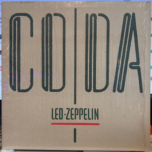 Led Zeppelin Coda *SPECIALTY* LP Very Good Plus (VG+) Near Mint (NM or M-)