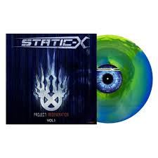 Static-X Project: Regeneration Vol. 1 (Colored Vinyl, Green, Blue) LP