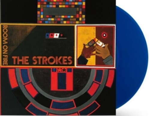 The Strokes Room On Fire (Limited Edition, Blue Vinyl) [Import] LP Mint (M) Mint (M)