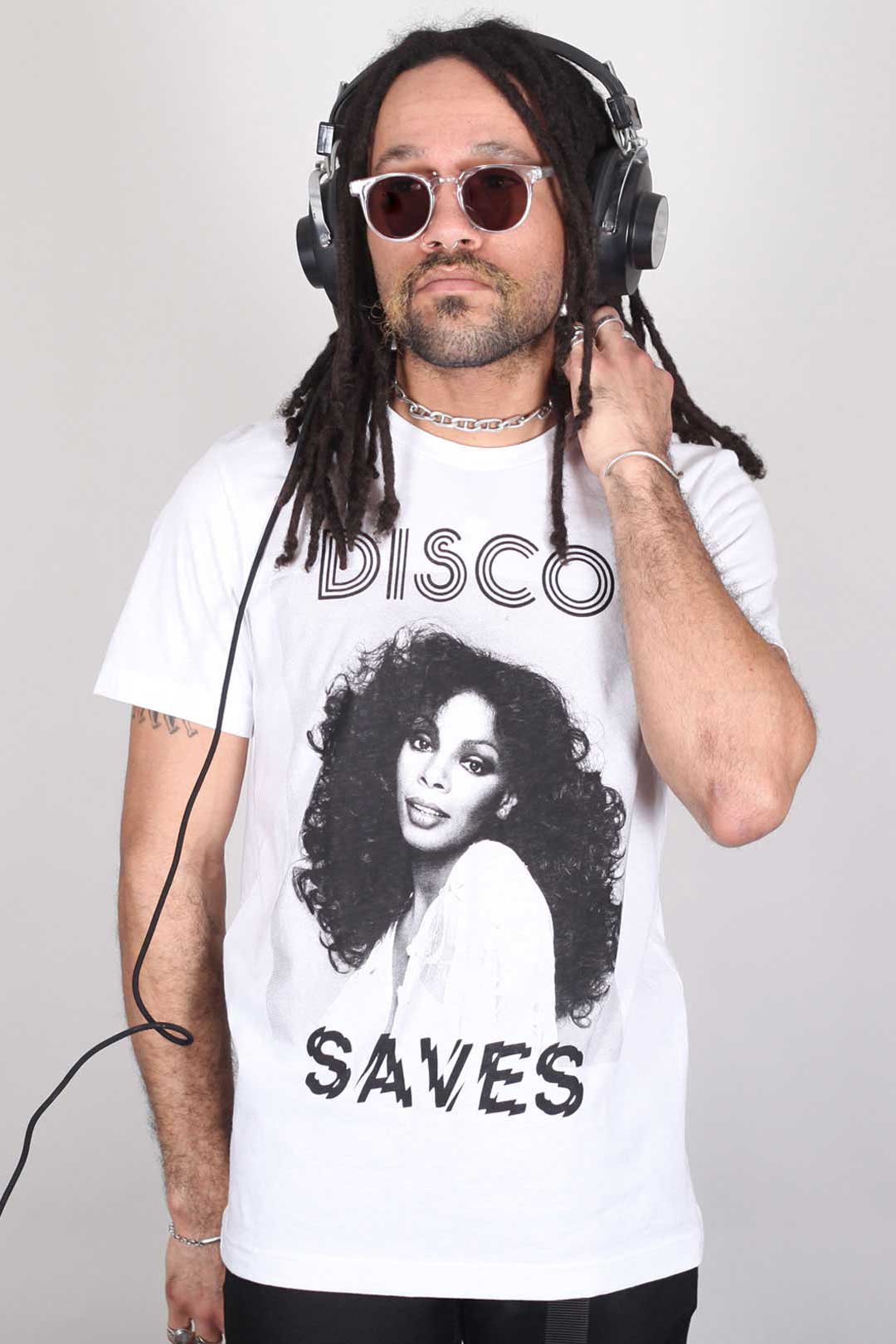 FM Donna Summer "Disco Saves" Tee - white